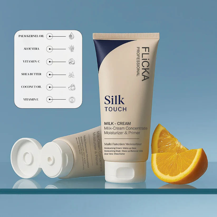 Flicka Silk Touch l Moisturiser + Primer + Sunscreen